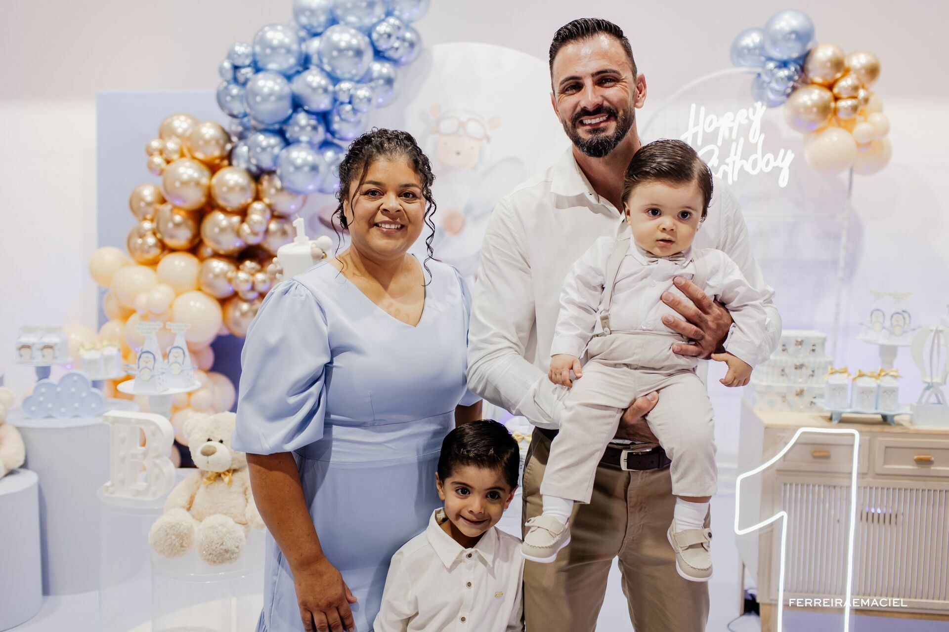 Foto Fotografia de Aniversário Infantil – 1 ano – Bernardo – Contato Eco Parque – Araranguá – SC - Imagem 6