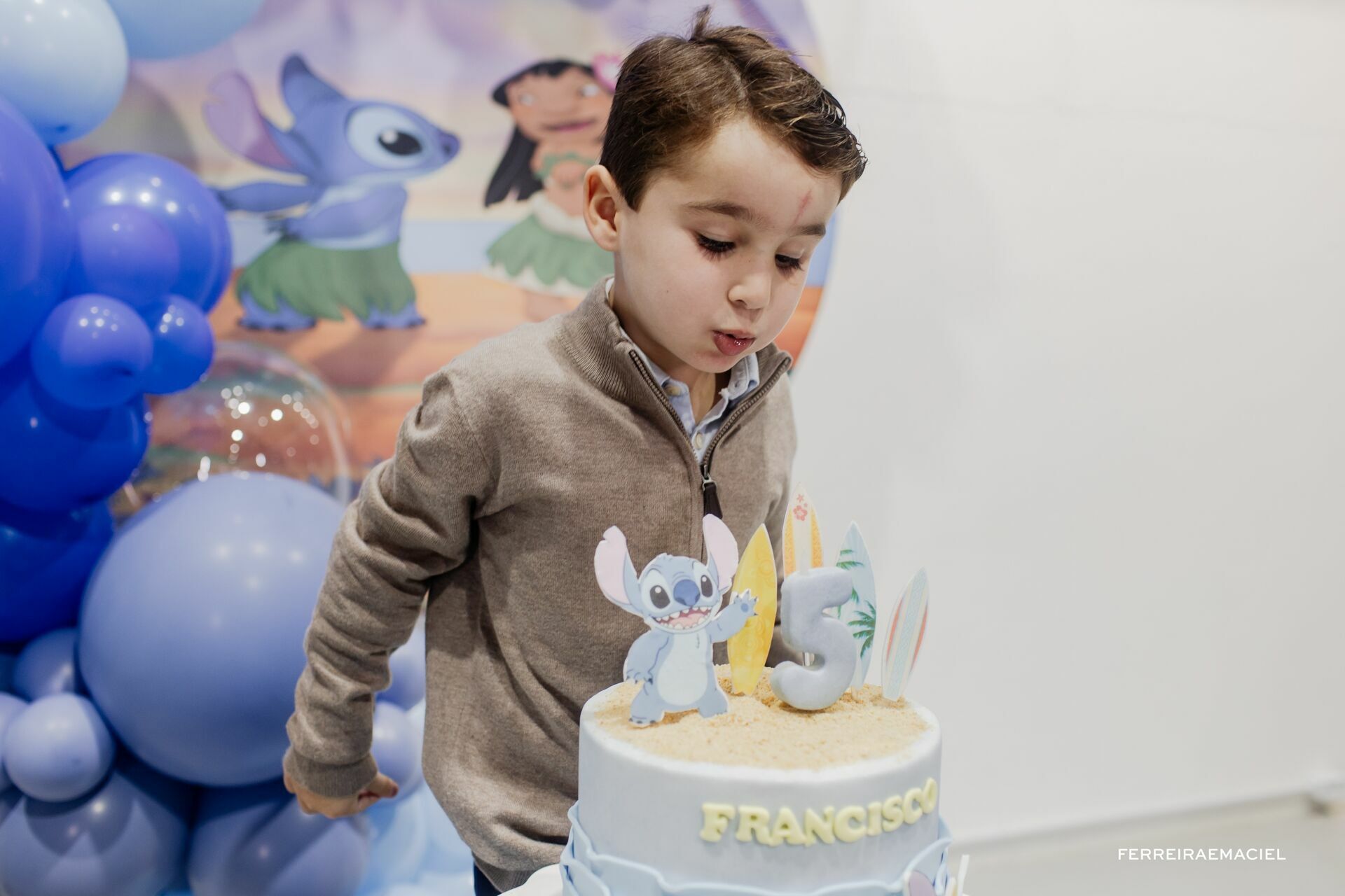 Foto Fotografia de Aniversário Infantil – 5 Anos do Francisco – Tema Stitch – Contato Eco Park – Araranguá SC Foto Fotografia de Aniversário Infantil – 5 Anos do Francisco – Tema Stitch – Contato Eco Park – Araranguá SC - Imagem 6